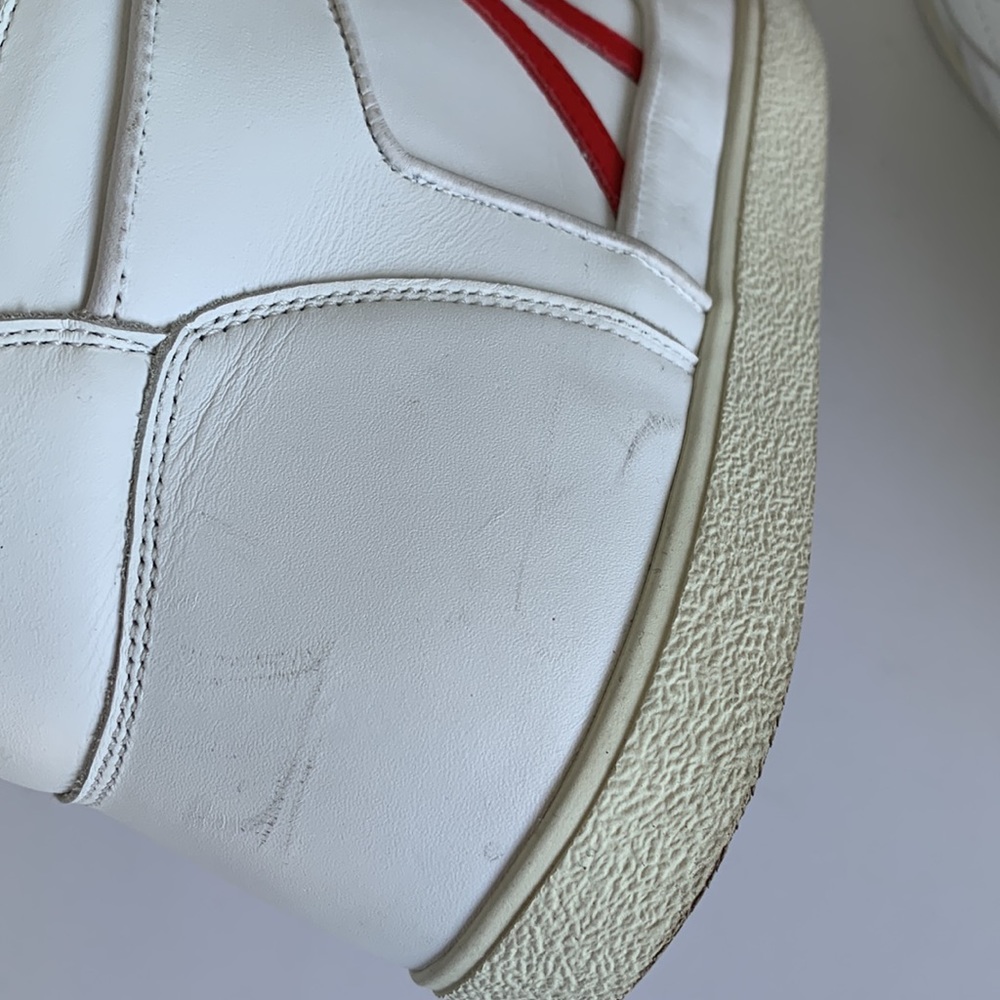 Celine Paris White Mid Leather MU 1119 Sneaker - Picture 16 of 16